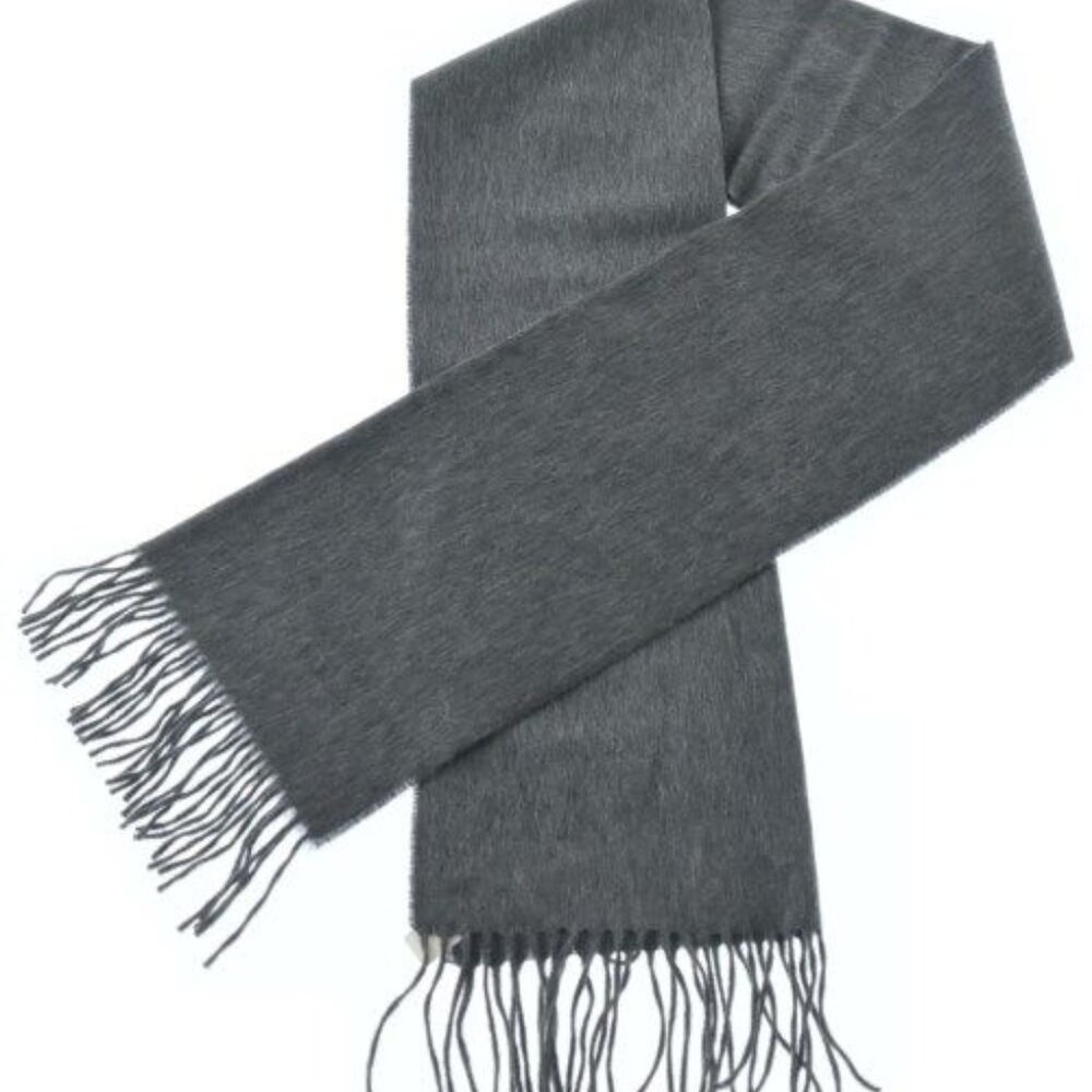 Hermes Scarf Cashmere Gray - Picture 2 of 5